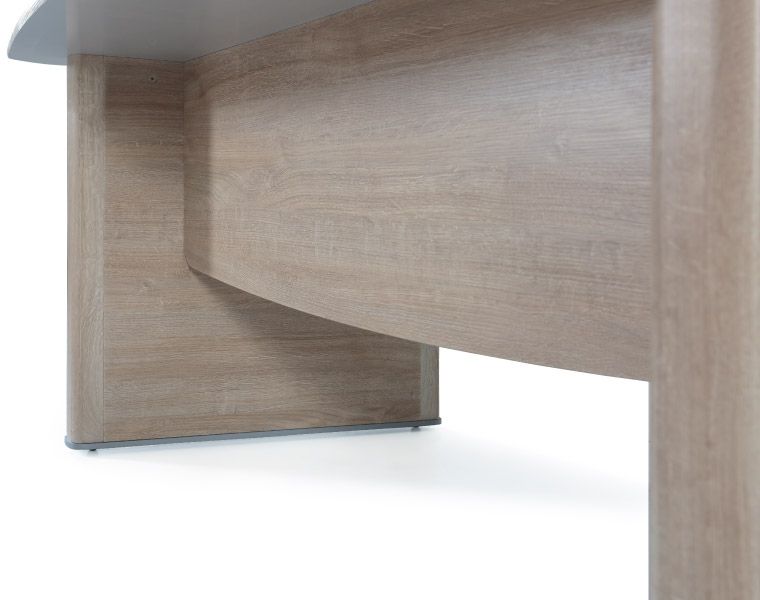 Detalle estructura de la mesa portico con ala auxiliar